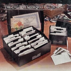 CREATIVE MEMORIES PHOTO STORAGE BOXES-LOT = ONE PRICE